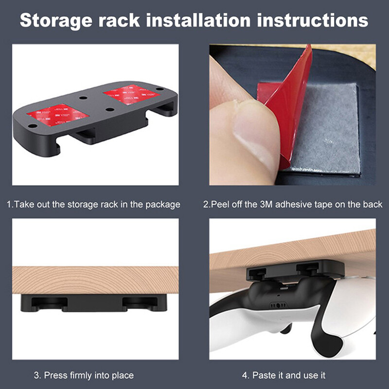 Suport pentru agățat pentru controler PS5/PS4 Suport de depozitare Suport cârlig pentru gamepad Accesorii pentru joc Suport de depozitare ABS Nou 1 buc.