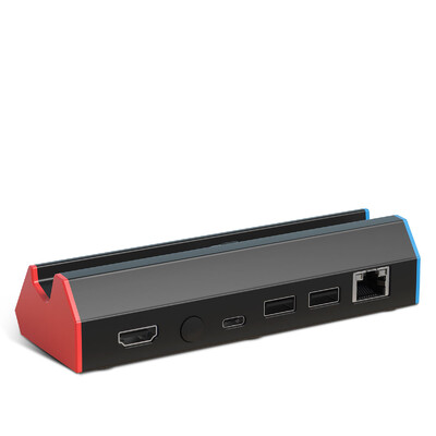 Dokkimisjaam Nintendo Switchi / Switch OLED jaoks, Switch Dock Station 4K HDMI-adapteriga teleri jaoks / C-tüüpi / USB-port