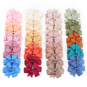 10/20 ks stuhy Grosgrain, jednoliate, 3,5 palcové mašle do vlasov so sponou pre dievčatá, sponky do vlasov, sponky do vlasov, pokrývky hlavy, detské vlasové doplnky