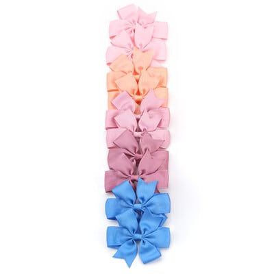 10/20 ks stuhy Grosgrain, jednoliate, 3,5 palcové mašle do vlasov so sponou pre dievčatá, sponky do vlasov, sponky do vlasov, pokrývky hlavy, detské vlasové doplnky