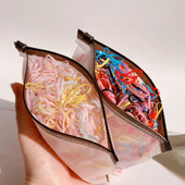 1000 buc/pachet Bandă mare de cauciuc de unică folosință Benzi colorate de păr pentru fete Bentite elastice pentru coadă de cal Accesorii pentru păr cu ridicata