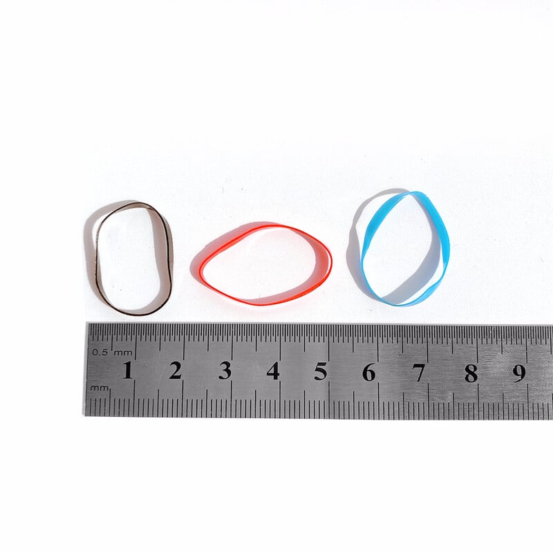 1000 buc/pachet Bandă mare de cauciuc de unică folosință Benzi colorate de păr pentru fete Bentite elastice pentru coadă de cal Accesorii pentru păr cu ridicata