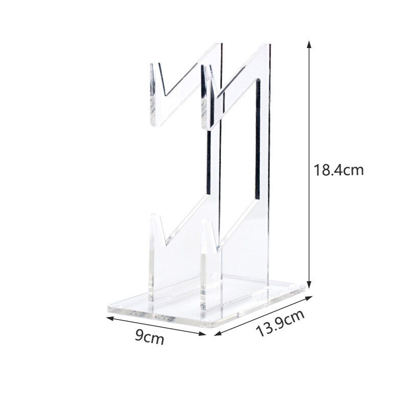 Dviejų žaidimų valdiklio laikiklis akrilo žaidimų pulto ekrano palaikymas, skirtas Switch Pro/PS5/Xbox Series X/PS4/PS2/PS3 vairasvirtės stovo stovui