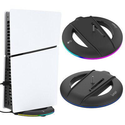 Függőleges állványtartó állvány csereállvány PS5 Slim konzollemezhez és digitális Playstation 5 Slim konzolhoz
