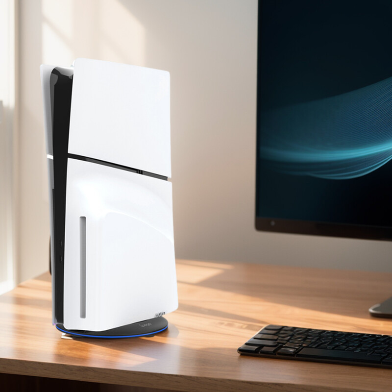 Suport vertical de bază Suport de înlocuire pentru suport de afișare pentru discul consolei PS5 Slim și digital pentru consola Playstation 5 Slim