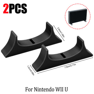 Horizontálny 3D tlačový držiak pre hernú konzolu WII U s vetracími otvormi, chladiaci držiak, základňa, priestorovo úsporný stojan