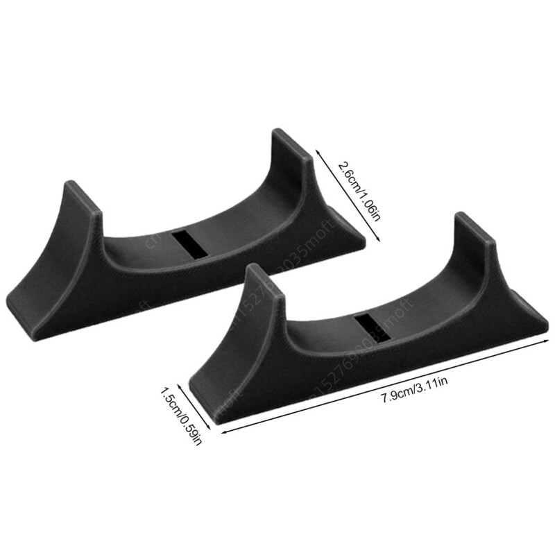 Horizontálny 3D tlačový držiak pre hernú konzolu WII U s vetracími otvormi, chladiaci držiak, základňa, priestorovo úsporný stojan