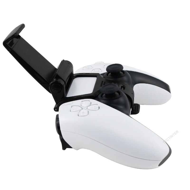 Mobiliojo mobiliojo telefono stovas, skirtas PS5 valdiklio laikikliui, rankena, skirta PlayStation 5 žaidimų pultui, skirta Samsung S9 S8 klipų laikikliui