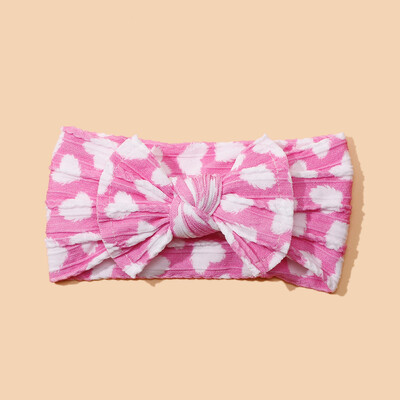 2023 virágmintás baba nejlon fejpánt kábel Kötött turbán fejfedők babazuhany Ajándék Gyerek Lány Hajkiegészítők