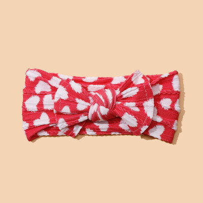 2023 virágmintás baba nejlon fejpánt kábel Kötött turbán fejfedők babazuhany Ajándék Gyerek Lány Hajkiegészítők