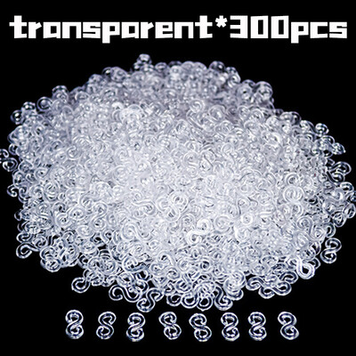 100/1000 kom S Clip Gumica Kuka za zaključavanje za Charm Loom Gumice Elastična narukvica Fefillb Diy pribor za izradu nakita Pribor