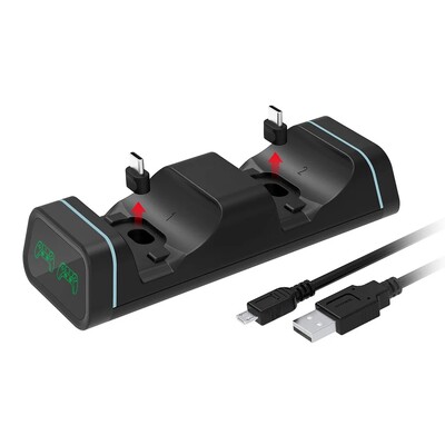Dual Dock Charging Station Handle Controller Charger Station Station for Xbox Series X/S/ PS5 Charging Holder for Nintendo Switch