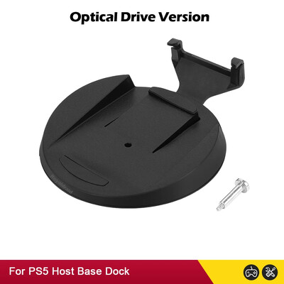 Eredeti 2IN1 függőleges állványtartó konzol dokkolóba szerelhető talp csavarral PS5 konzolhoz CD ROM-hoz/digitális verzió dropshippinghez