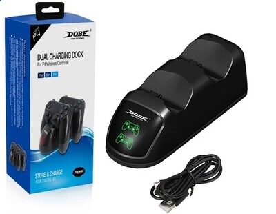 DOBE PS4 Controller Charger Station for Playstation 4 Controller Remote Charging Station with 1,8 Hour Fast Charging TP4-889