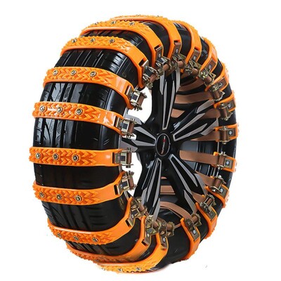 Univerzális autós csúszásgátló hóláncok autó téli gumiabroncs kerékláncok kültéri vészkerekek hóláncok teherautó autógumi-tartozékok