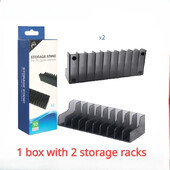 Game Storage Tower – Universal Video Game Storage – Stores 12 Game or Blu-Ray Disks – Game Holder Rack για PS4, PS5, XboxOne S/X