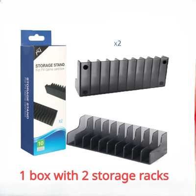 Game Storage Tower – Univerzális videojáték-tároló – 12 játék- vagy Blu-Ray lemez tárolására alkalmas – Játéktartó állvány PS4, PS5, XboxOne S/X rendszerekhez