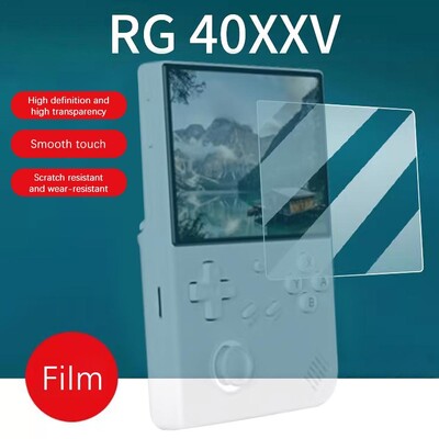 Ambernic RG40XXV konzolfóliához 4 hüvelykes képernyőfólia ANBERNIC Rg40xxv játékkonzol tempered film Retro Arcade védőfólia