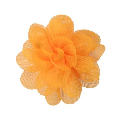 5cm saténové mini DIY kvety pre deti, butikové šifónové kvety, vianočné svadobné dievčenské sponky do vlasov alebo bez sponiek, doplnok 20 ks/sada
