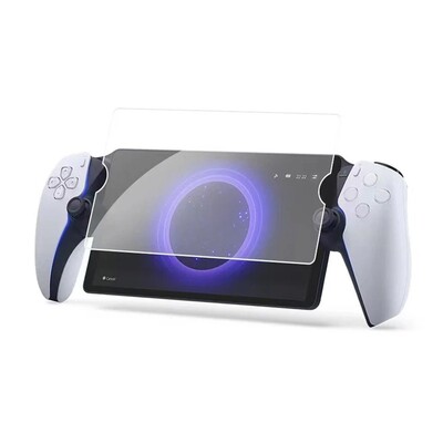 Pachet de 2 folii de protecție din sticlă temperată pentru Sony PlayStation PS5 Portal Protector de ecran anti-zgârieturi portabil Accesorii pentru jocuri