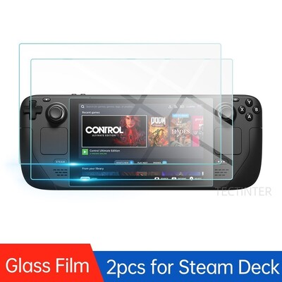 Premium Tempered Glass for Valve Steam Deck Game Console 9H Screen Protector Anti-Scratch Guard φιλμ για αξεσουάρ Steam Deck