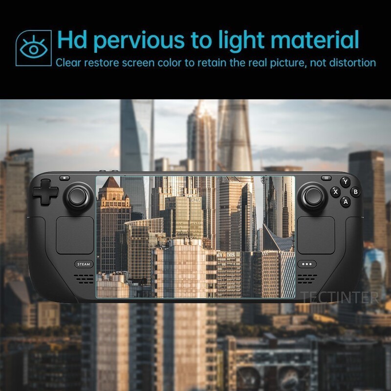 Premium Tempered Glass for Valve Steam Deck Game Console 9H Screen Protector Anti-Scratch Guard φιλμ για αξεσουάρ Steam Deck