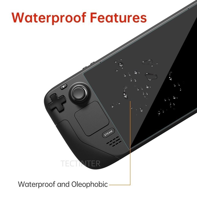 Premium Tempered Glass for Valve Steam Deck Game Console 9H Screen Protector Anti-Scratch Guard φιλμ για αξεσουάρ Steam Deck