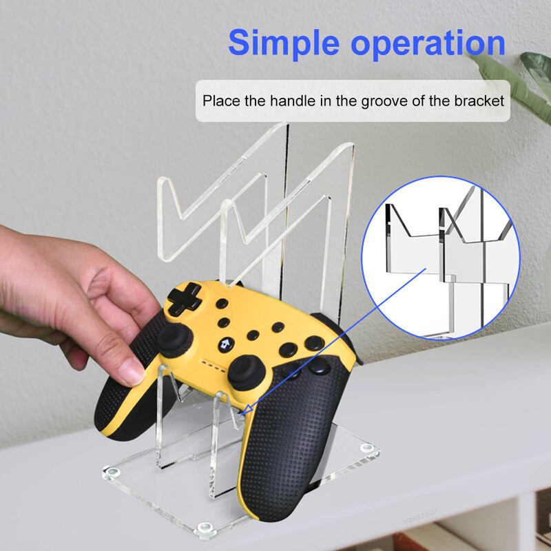 Suport universal pentru controler de joc cu 2/1 straturi Stand pentru gamepad pentru Switch Pro/PS5/Xbox Series X/PS4/Xbox/Xbox 360 Accesorii Joystick