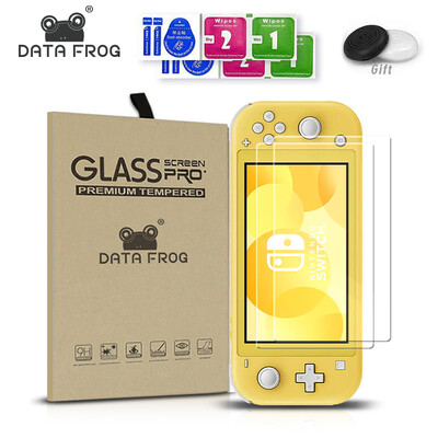 DATA FROG grūdinto stiklo ekrano apsauga, suderinama su „Nintendo Switch Lite“ skaidria HD ekrano apsauga, skirta „Switch Lite“