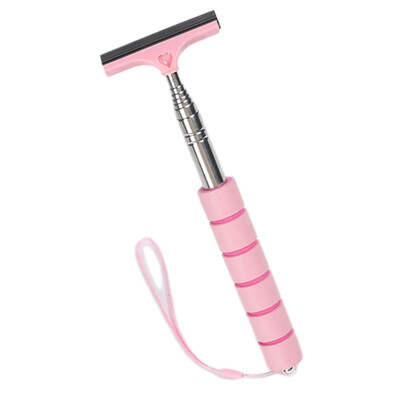 Teleskopinis automobilio galinio vaizdo šoninio veidrodžio valytuvo stiklo valymo įrankis, skirtas nešiojamam langų valymo šepečiui, rankiniam valytuvo grandikliui