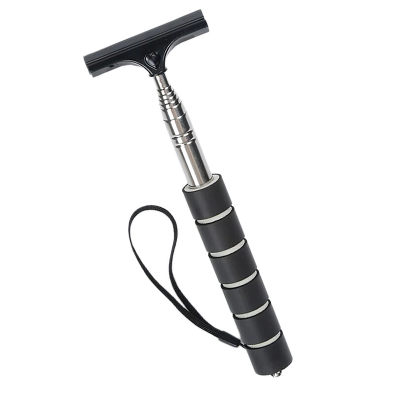 Teleskopinis automobilio galinio vaizdo šoninio veidrodžio valytuvo stiklo valymo įrankis, skirtas nešiojamam langų valymo šepečiui, rankiniam valytuvo grandikliui