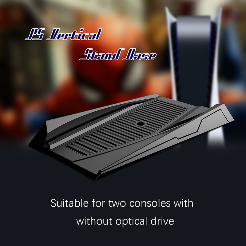 Vertikalni stalak za PS5 konzolu Dock Cradle Mount Bracket Držač za PS5 Host Base za Playstation 5 konzolu Dodaci za igre