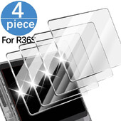 1-4 db HD képernyővédő fólia R36S 3,5 hüvelykes játékos játékkonzolhoz 9H keménységű edzett üveg R36S kézi játékkonzolhoz