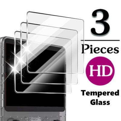 9H Hardness Tempered Glass For R36S 3,5Inch Player Games Προστατευτικά οθόνης HD για R36S Προστατευτική μεμβράνη φορητής κονσόλας παιχνιδιών