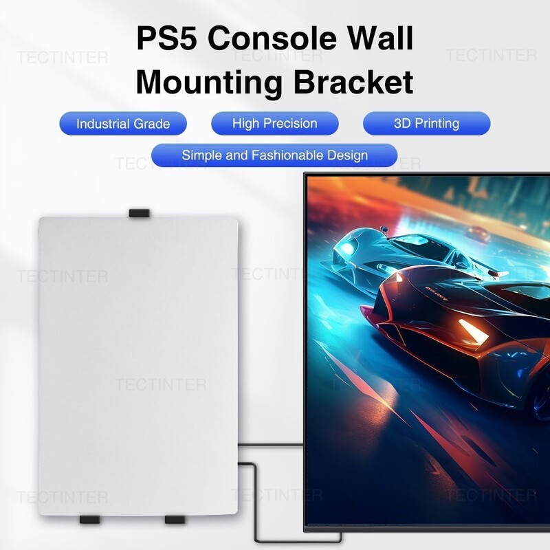 Suport Suport de Montare pe Perete Pentru Consola PS5 Pentru Suport de depozitare PlayStation 5 Baza cu cârlig pentru rack pentru accesorii PS5