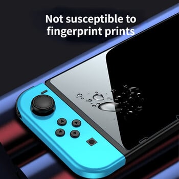 За Switch Oled Lite Screen Protectos Anti-Scratch Защитно покритие Nintendo NS Защита на LCD екрана Кожа Закалено стъкло