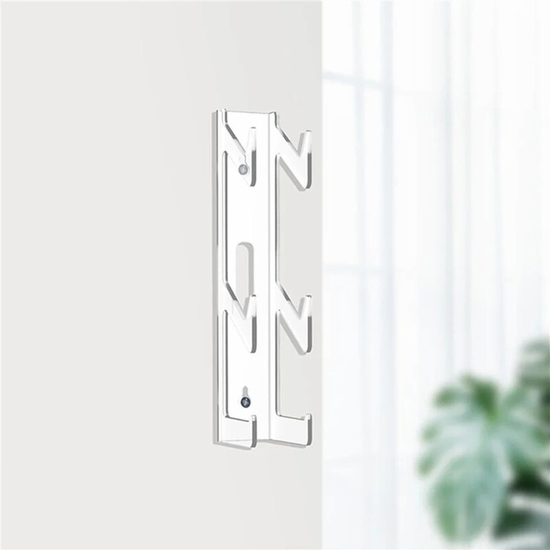 Prozirni zidni stalak za pohranu, prikladan za PS5, PS4, Xbox gaming mat stalak za prikaz, dodaci za igranje