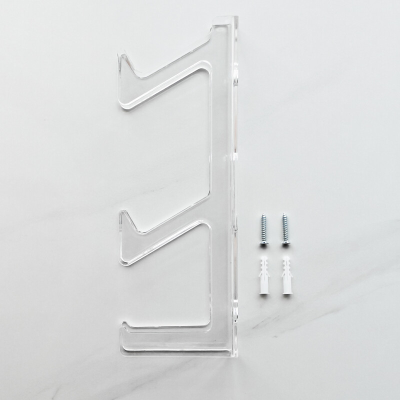 Prozirni zidni stalak za pohranu, prikladan za PS5, PS4, Xbox gaming mat stalak za prikaz, dodaci za igranje