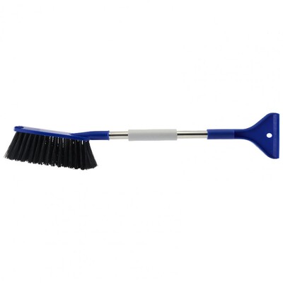 Solid Abs Auto Snow Shovel Prémium autós hókefe jégkaparó tartós alumínium ötvözet nyél Eva szivacs markolat rugalmas nylon