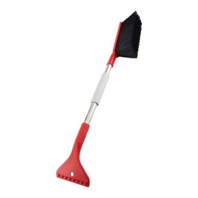 Solid Abs Auto Snow Shovel Prémium autós hókefe jégkaparó tartós alumínium ötvözet nyél Eva szivacs markolat rugalmas nylon