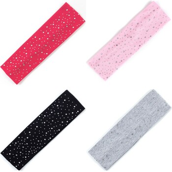 Παιδικά Rhinestone Flat Headbands Hair Girl Handmade Παιδικά Ελαστικά Μοναδικά Hairbands Dot Headwraps Αξεσουάρ μαλλιών σε χρώμα καραμέλα