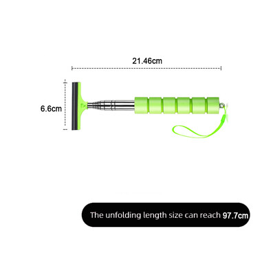 Autós többfunkciós hókaparó, kihúzható teleszkópos hótakarító lapát Hóseprő és esőtisztító eszközök