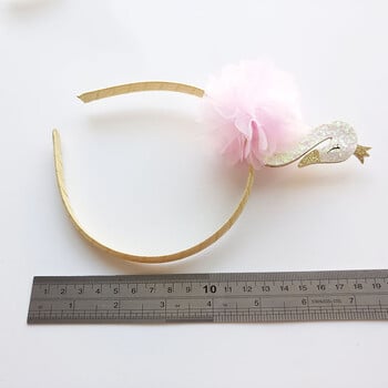 1 ΤΕΜ Νέα χαριτωμένα κινούμενα σχέδια Swan Kids Hair Hoop Boutique Baby Hairbands Princess Headwear για κορίτσια Αξεσουάρ μαλλιών Παιδικές κορδέλες