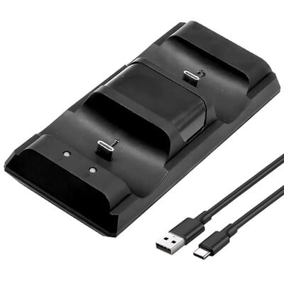 Kétbázisú gyorstöltő vezeték nélküli kontroller töltő dokkoló állomás USB Type-C Sony PS5 joystick PS5 játékvezérlőhöz Tartozékok