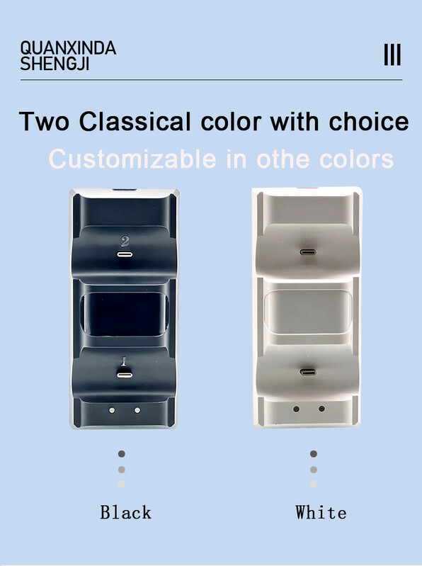 Kétbázisú gyorstöltő vezeték nélküli kontroller töltő dokkoló állomás USB Type-C Sony PS5 joystick PS5 játékvezérlőhöz Tartozékok