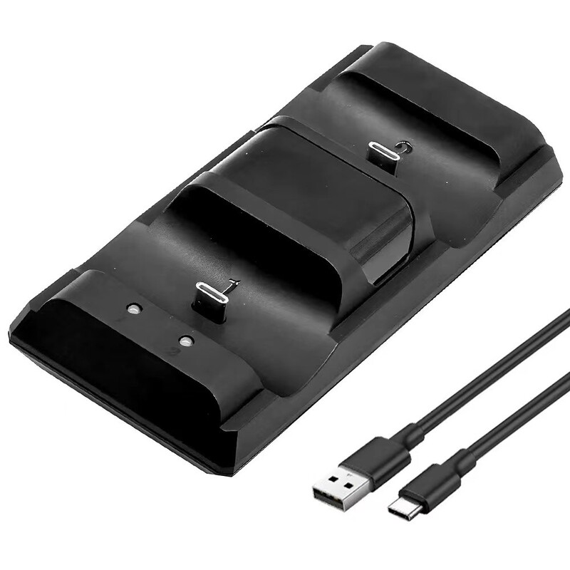 Kétbázisú gyorstöltő vezeték nélküli kontroller töltő dokkoló állomás USB Type-C Sony PS5 joystick PS5 játékvezérlőhöz Tartozékok