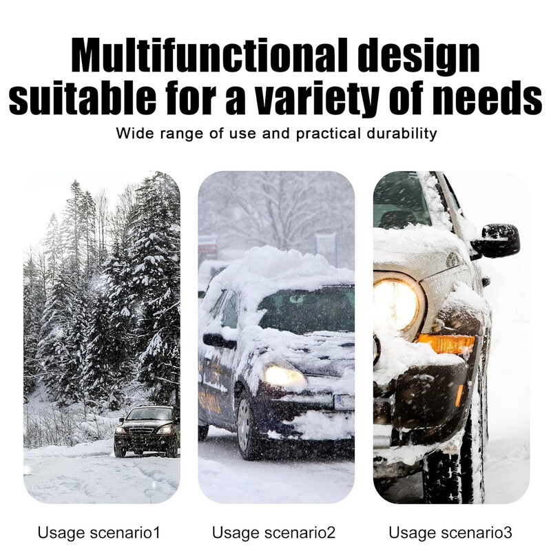 Ledo grandiklis, skirtas automobilio priekinio stiklo šalčio šalinimui žiemos auto langų/durų atitirpinimo mašinų sniego kastuvo valymo grandymo šalinimo įrankis