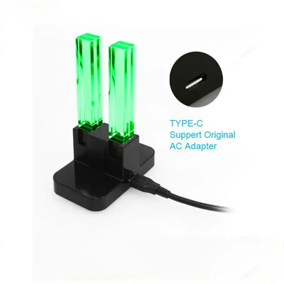 DATA FROG įkrovimo dokas, suderinamas su Nintendo Switch / Switch OLED, skirtas Joy Con įkroviklio stovo stoties žaidimų priedams