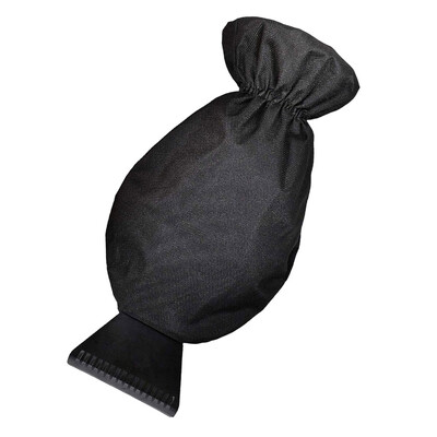 Automobilski strugač za led Automobilska lopata za snijeg Lopata za uklanjanje snijega s toplom toplinskom vodootpornom rukavicom Crvena