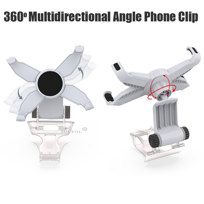 Új okostelefon bilincs állítható játékkapocs PS5 vezeték nélküli vezérlőhöz játékpad mobiltelefon tartó tartó